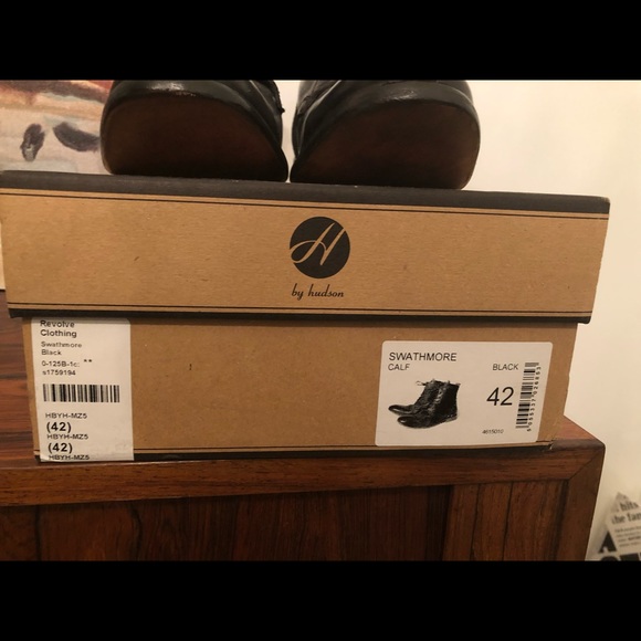 H by Hudson Swathmore black boots - Picture 4 of 8